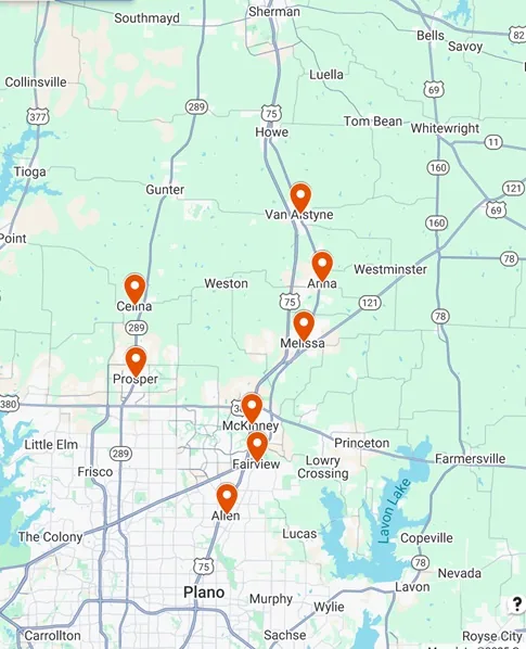 Main Office Location Map